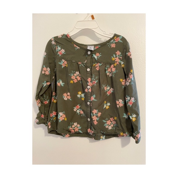 Carters floral top toddler - Picture 1 of 4